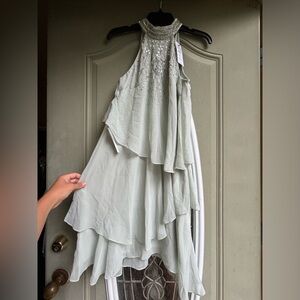 NWT Lipsy London Hand Beaded Choker Dress US 8